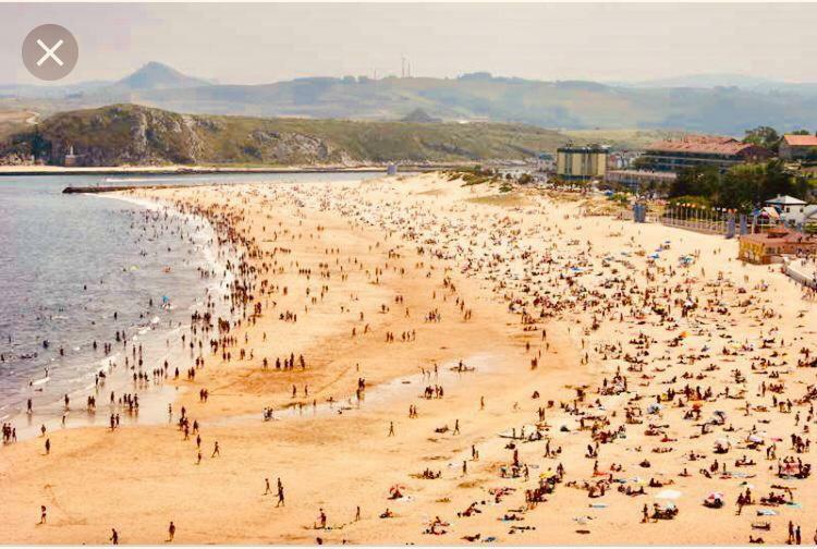 Apartamentos Casa Carmen Suances Dış mekan fotoğraf